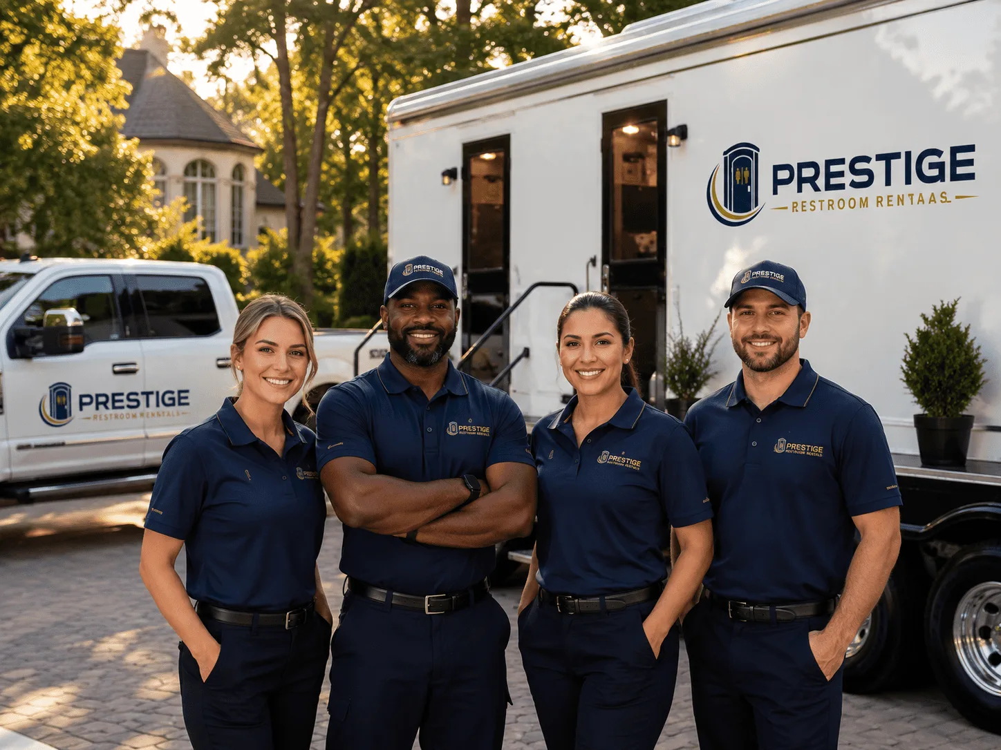 Trusted Luxury Portable Restrooms company in Roanoke, IN